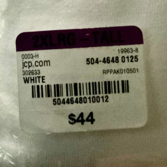 STAFFORD Men's 4 Pack Heavy Weight Crews NIP Size 2XLT - Picture 5 of 5